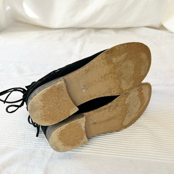 Betsey Johnson Black Suede Becan Boots - Picture 11 of 13